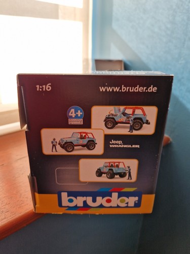 Bruder 02525 Jeep Wrangler Unlimited Rubicon 1:16 scale jeeps 4x4 off roader toy - Picture 7 of 9