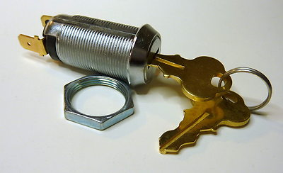 #ad #ad Momentary Switch Lock Keyed Alike Key Removable in OFF Position with 2 Keys $15.95