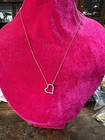 14 Kt Gold Chain With Pretty Heart Pendent