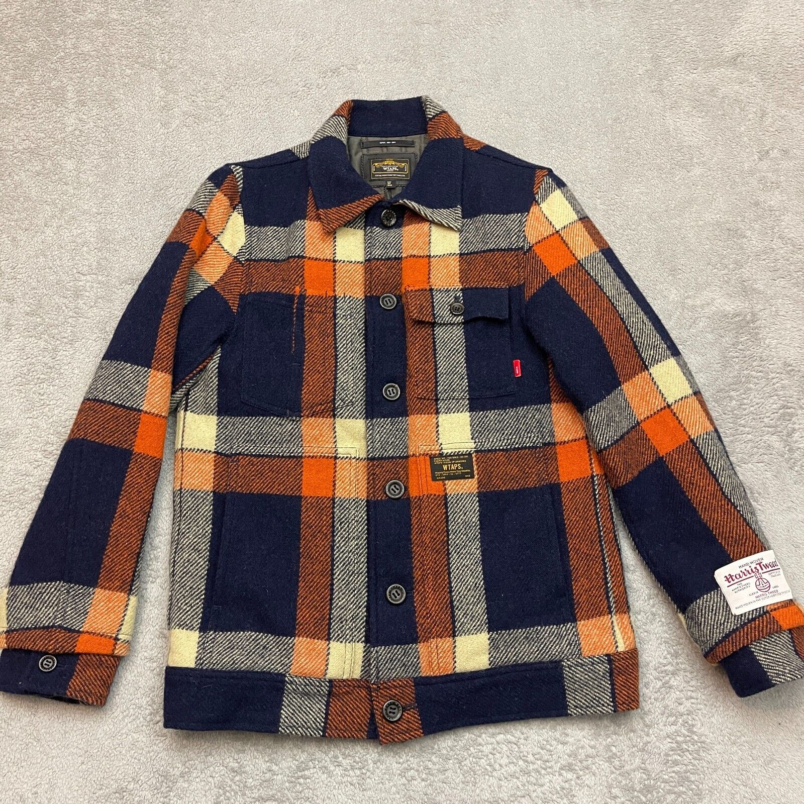 wtaps × Harris Tweed Lumber Jack-