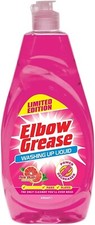 Elbow Grease Washing Up Liquid, Pink Blush 600ml 8.35 per litre