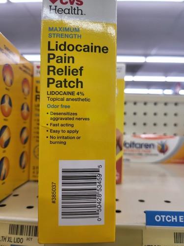 X8 GENERIC SALONPAS 4% PAIN RELIEVING GEL-PATCH, 8 GEL PATCHES 4x5 INCHES - Picture 2 of 7