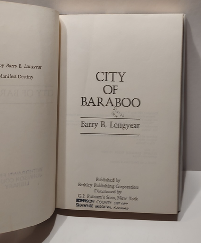 STADT BARABOO von Barry Longyear 1980 Weltraum Zirkus Science Fiction HCDJ - Bild 6 von 11