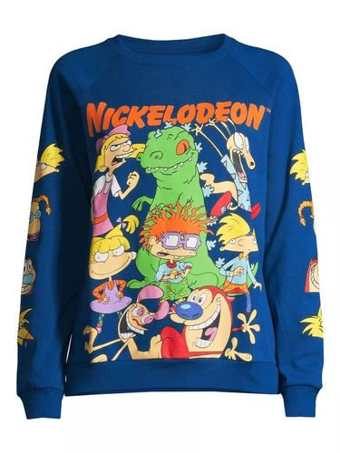 Suéter y Máscara Nickelodeon Vintage Años 90 Estilo Dibujos Animados Mujer Junior XXL 19 NUEVO - Imagen 14 de 15