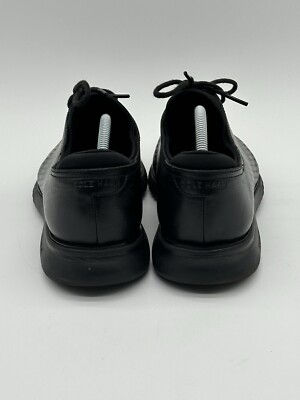 COLE HAAN ZERØGRAND Laser Wingtip Men's Black Oxford Shoes