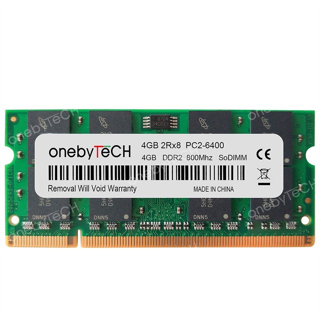 2GB Module DDR2 PC2-6400 SODIMM Memory RAM for Toshiba Satellite A215-S5824
