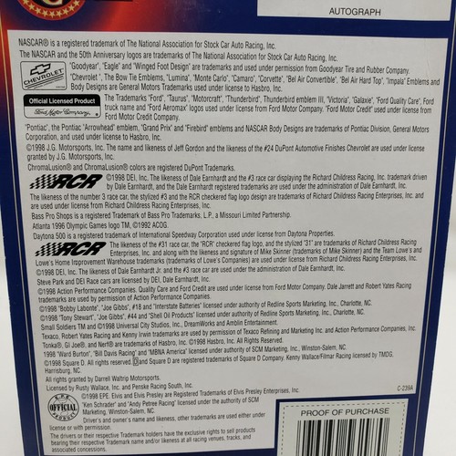 1998 RED Die Cast Earnhardt #3 Coca Cola THUNDER SPECIAL 1/64 Chevy Monte Carlo - Picture 4 of 12