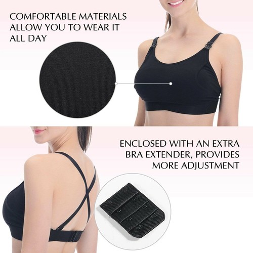 Momcozy Hands Free Pumping Bra Medium - Picture 5 of 5
