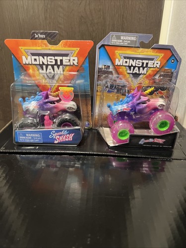 SPIN MASTER MONSTER JAM SPARKLE SMASH 1st Release And The Newest Released