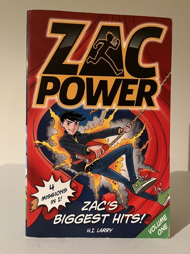 Zac Power Books x 3 Including Mega Missions By H. I. Larry Paperback - Picture 3 of 6