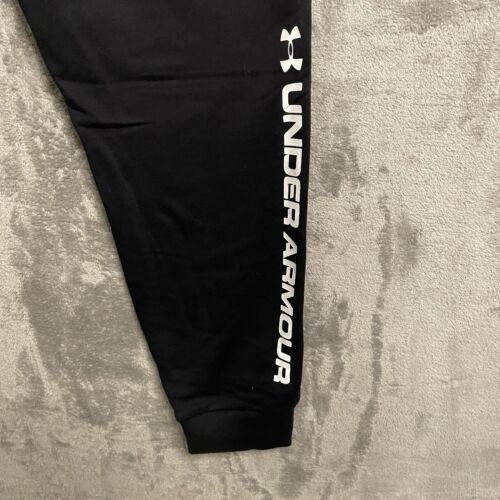 NWT Under Armour Mens LargeJogger Pant Black Stretch Woven ColdGear Workout - Picture 9 of 10