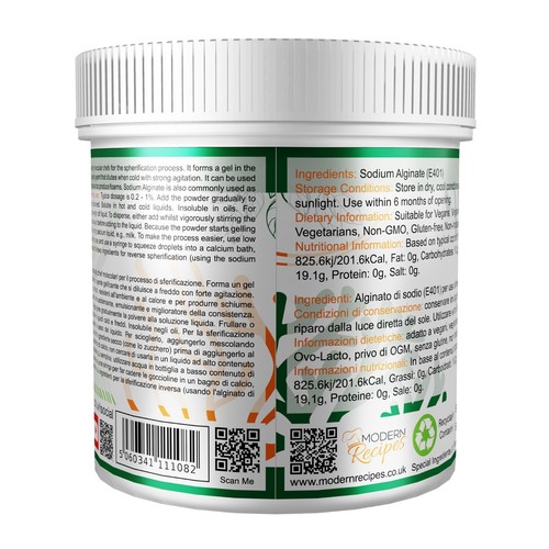Sodium Alginate - Premium Quality Vegan Friendly Non-GMO Gluten Free - Picture 5 of 46