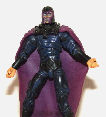 Figure MAGNETO Marvel Universe 3,75" serie 3 #27 sfuse con supporto spedizione gratuita - Foto 5 di 7