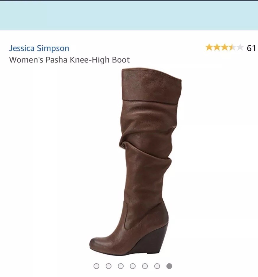 Jessica Simpson Simpson Simpson Womens Pasha Knee Boots Boots Brown Size 8.5 2ec059 Jessica Simpson Simpson Simpson Womens Pasha Knee Boots Boots Brown Size 8.5 2ec059