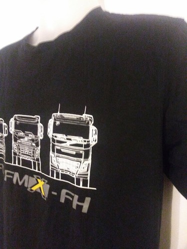 Original Volvo Trucks Medium schwarzes T-Shirt / FL - FMX - FH / Top Zustand - Bild 4 von 8