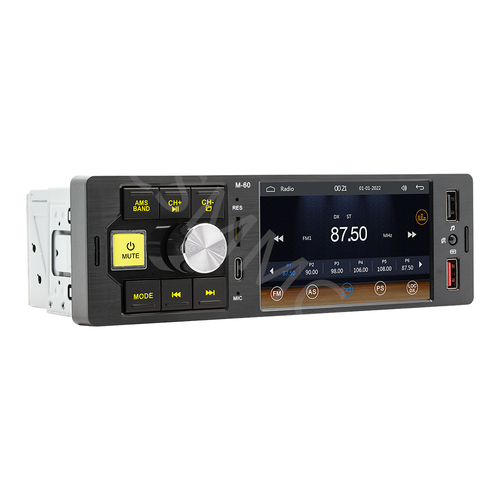 Radio de coche de 4,1 pulgadas Carplay Android automático Bluetooth único 1 Din estéreo pantalla táctil - Imagen 22 de 22