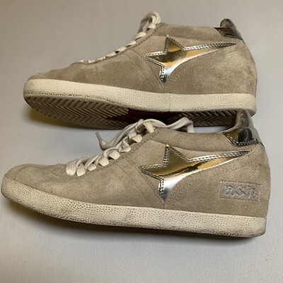 Ash Limited women's shoes Size hidden wedge sneaker grey