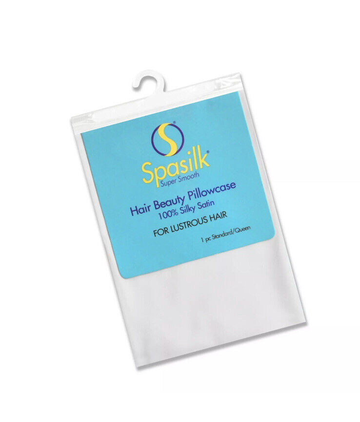 Spasilk Satin Pillowcase for Hair and Face 1 Pc. Queen/Standard 100