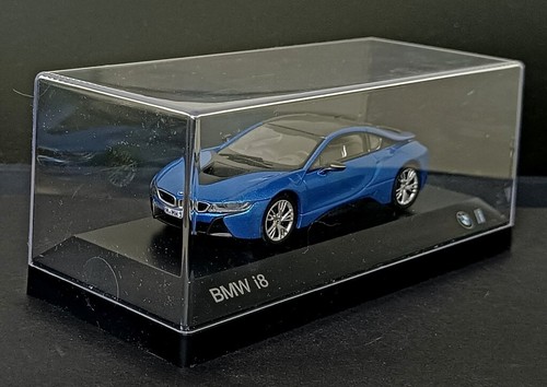 1/43 BMW I8 Coupe blue Dealer Version - Picture 6 of 8
