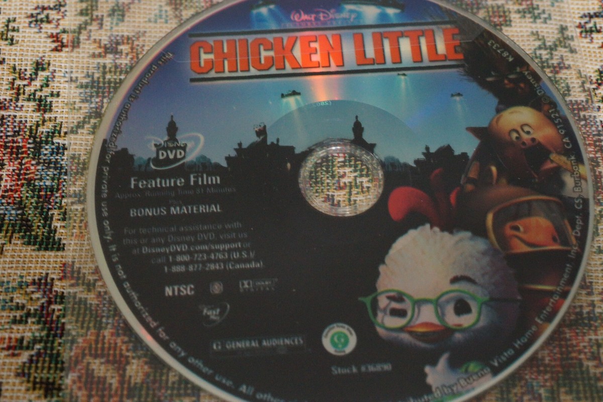 chickenlittleシュリンク付 ディズニー 未開封BOX2個セット Chicken Little DVD (No Blu-ray, Digital, or Case) DVD Only