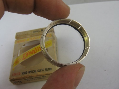 Vintage Ednalite Optical Glass Filter Series 6 #6A Camera Accessory - Picture 3 of 8