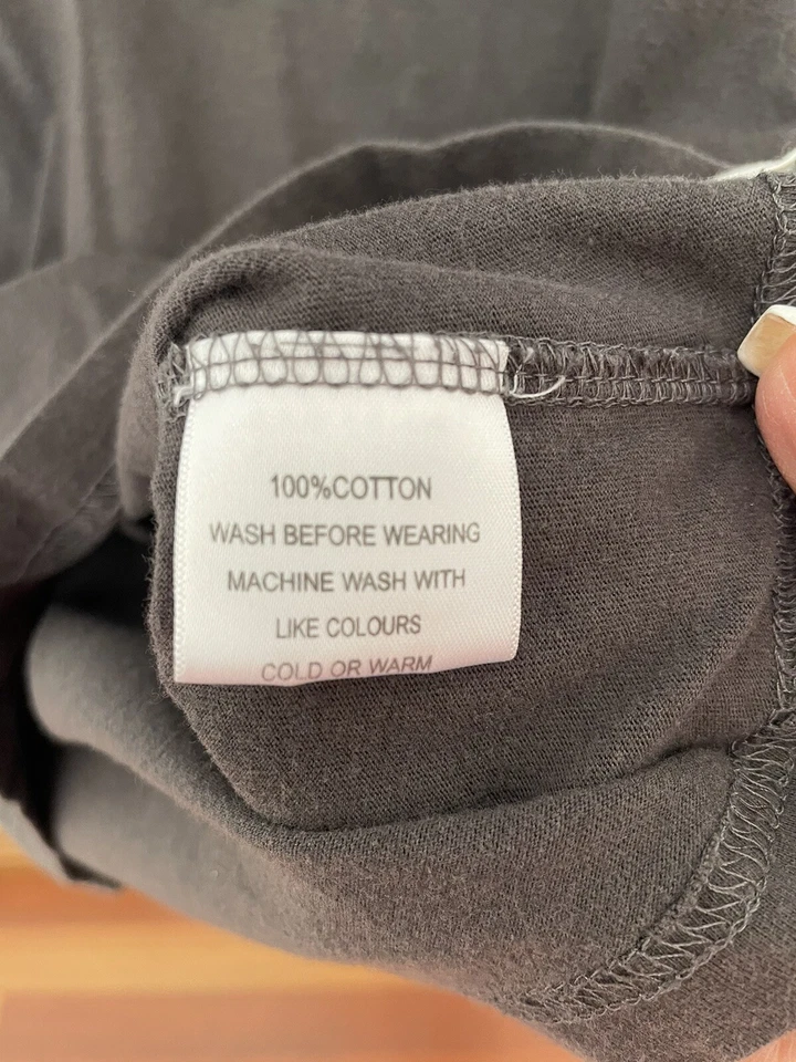 Camiseta Wes & Willy Niños Motocicleta Juvenil Marrón/Gris Gráfico S Foto 4 de 4