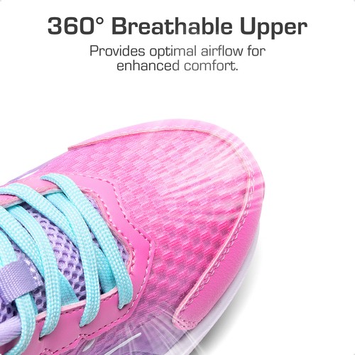 Kids Boys Girls Athletic Shoes Lightweight Running Shoes Tennis Walking Shoes - Picture 17 of 32