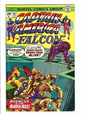 Captain America 187, Low Grade, Bronze 1975, Gil Kane, 1st Alchemoid 🇺🇸