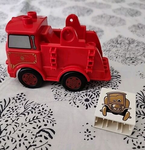 Lego Duplo Pixar Cars 2009 Red, The Fire Truck - Picture 4 of 7