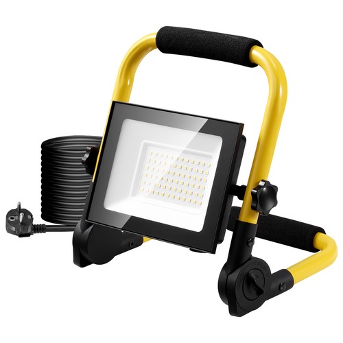 LED Strahler 20/50/100/200W Arbeitsleucht mit Stativ Stecker Scheinwerfer Lampe - Bild 278 von 283