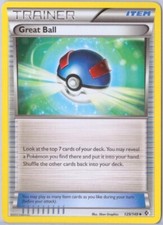 Great Ball - 129/149 - Uncommon - Black & White 7: Boundaries Crossed - Pokémon