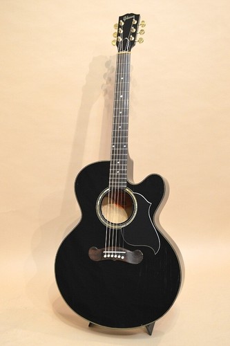 Gibson EC-10 Standard Black 1997 Acoustic Electric Guitar - Picture 4 of 11