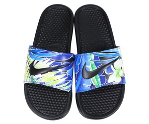 nike benassi floral print