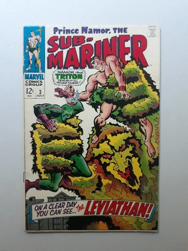 Sub Mariner 3 Marvel Comics MCU 1968 Submariner 