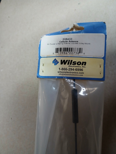 Wilson Celluler Intenna for RV ,Trucker w/spring antenna and 3 way mount - Afbeelding 6 van 6