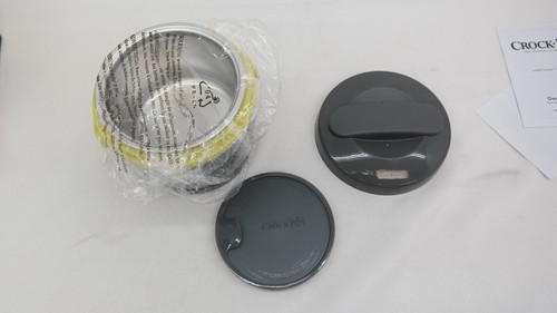 Crock Pot Lunch Crock Food Warmer Gray & Lime     EL - Picture 12 of 14