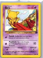 Abra 49/82 Team Rocket Regular ~ Pokemon Team Rocket (LP)