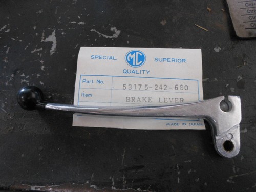 MC Brand Right Brake Levers Fits: Honda SS125 S90 S65 CT90 53175-242-680 QTY2 - Picture 2 of 3