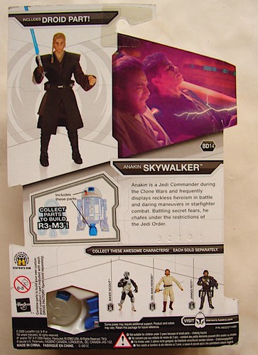 Star Wars Legacy Anakin Skywalker BD-14 R3-M3 Droid Factory 2009 sin usar 224 - Imagen 2 de 5