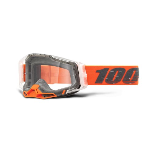 100 Percent RACECRAFT 2 Motocross Goggle Schrute w/Clear Lens