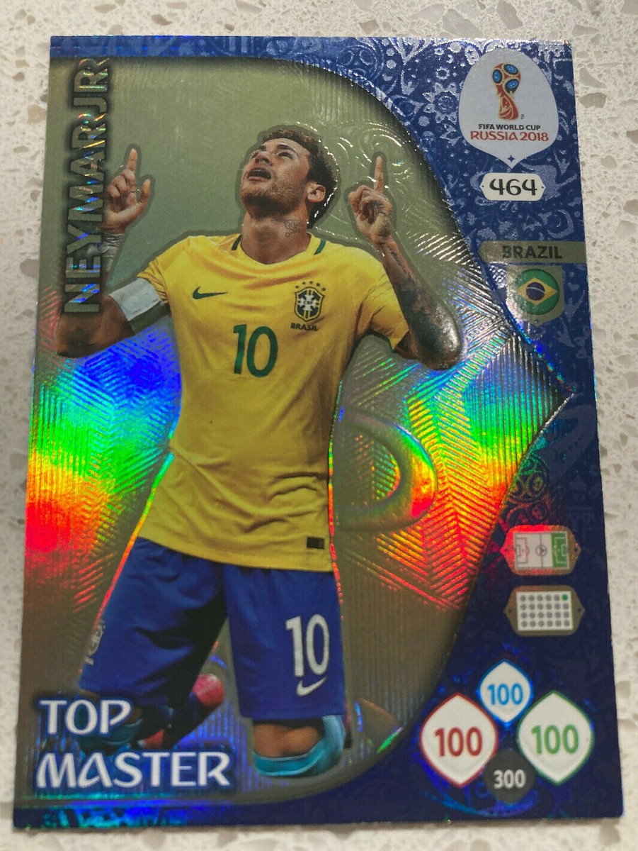 2018 ロシアW杯カード ネイマール Jr. ブラジル代表 2018 Panini World Cup Rusia Adrenalyn XL Neymar Jr #464