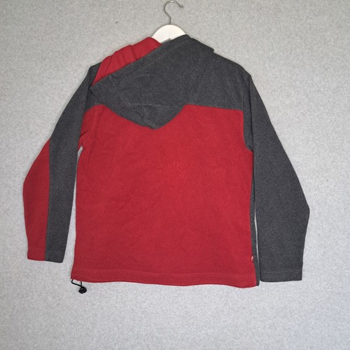 Sudadera con Capucha Vintage ECKO UNLTD Para Hombre Grande Y2K Cremallera Completa Bordada Rojo Gris Capucha - Imagen 9 de 13