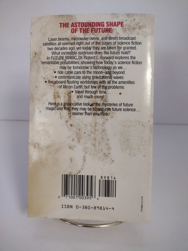 Future Magic by Robert L. Forward Vintage Sci-Fi Paperback - Picture 2 of 2