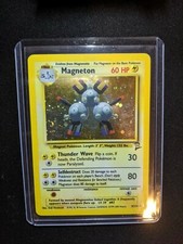 MAGNETON - 9/130 - Base Set 2 - ⭐Holo Rare⭐ Pokemon Card  - SEE PHOTOS!