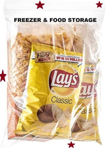 5pk X-Large Zip & Lock Food Freezer Storage Bags w/Resealable Slide Closure 5gal - Picture 4 of 7