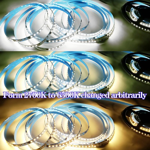 10M 24V WS2811 IC 2835 LED Strip Light Tape Dual White CCT Running Waterfall - Picture 2 of 12