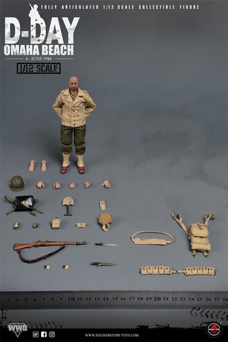 Ready SoldierStory SSM005 1/12 WWII US. Figurine Sergent 2e Bataillon Ranger - Photo 1 sur 10