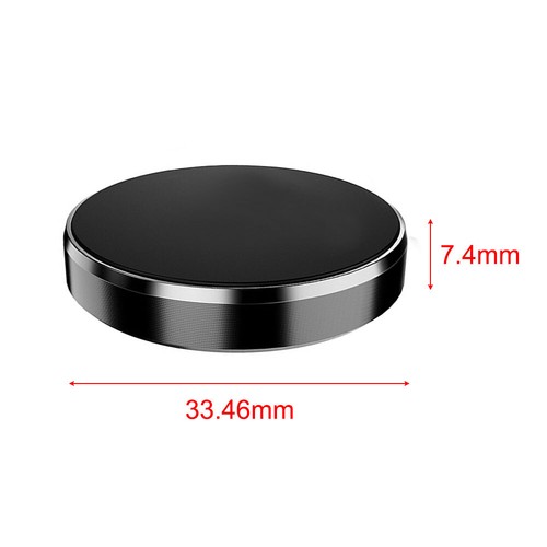 Metal Mount Support Stand Magnetic Car Cell Phone Dashboard Holder Accessories - Picture 2 of 12