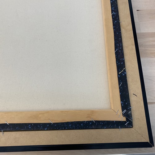 Original Signed J Kugler Painting Abstract Illusionism Africa Giraffe Planets - Picture 8 of 11