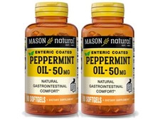 Peppermint Oil 90 Softgels Enteric Coated 50 mg GASTROINTESTINAL COMFORT